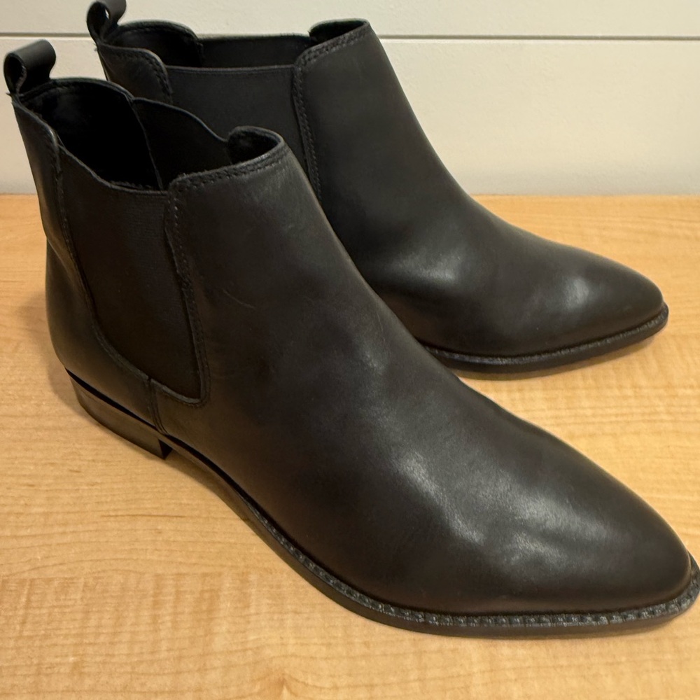 ASOS Black Leather Men's Boots